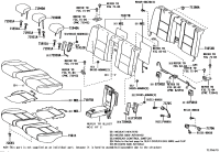 7393030060-AIR BAG ASSY, RR