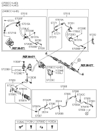 572103L000-BRACKET ASSY - P/S OIL PUMP