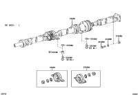 3710045010-SHAFT ASSY, PROPELLER W/CENTER BEARING