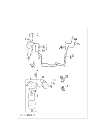 C00260664-O-ring, frt cartridge