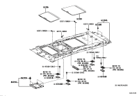 6330658040A0-TRIM SUB-ASSY, SUNSHADE