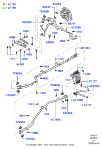 W716195S900-BOLTRR SUSP STABILIZER