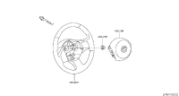 K85107W80D-MODULE ASSY-AIR BAG,DRIVER