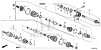 44305T6AJ02-DRIVESHAFT ASSY., R