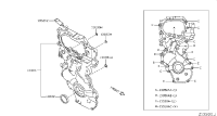 135004BB1A-COVER ASSY-FRONT,TIMING CHAIN