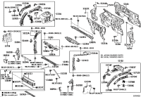 16595F0410-GUIDE, RADIATOR AIR