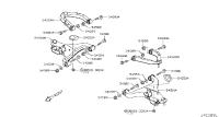 545001LA0A-LINK COMPL-FRONT SUSPENSION,LOWER RH