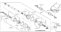 39101CJ55D-SHAFT ASSY FRON