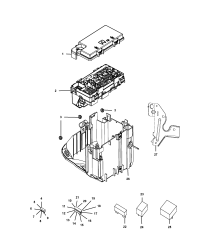 68202821AA-COVER POWER DISTRIBUTION CENTER
