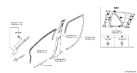 769121JV0A-GARNISH ASSY-FRONT PILLAR,LH