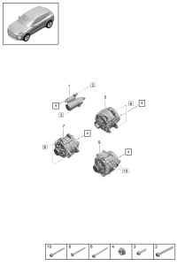 PAC911024X-STARTER 12V/1KW/10T-JEETA III