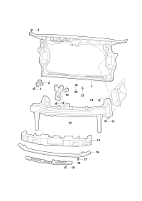 3ED807109C-Bumper