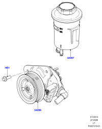 LR009775-*SC*PUMP ASSY - POWER 3.2LTR