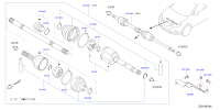 391002GL0A-SHAFT ASSY-FRON
