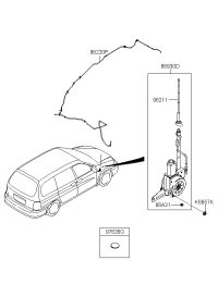 0K55366931-POLE ASSY