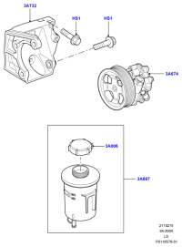 LR006613-*SC*PUMP ASSY - POWER 3.2LTR