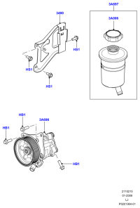 LR009776-*SC*PUMP ASSY - POWER 3.2LTR