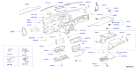 682005DF0A-PANEL & PAD ASSY-INSTRUMENT