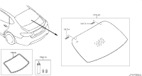 G97001MA0A-GLASS-REAR WINDOW