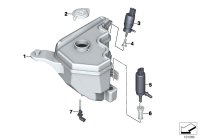 61667192855-Tank, headlamp washer