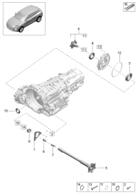 9A740917500-PORSCHE CAYENNE WATR RSVR CVR