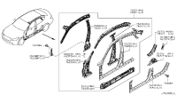 G64101MAMA-SILL ASSY-OUTER,RH