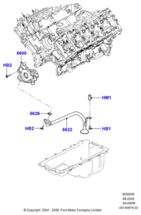 3L3Z6600AA-PUMP,OIL