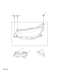 11236899-Head lamp assy