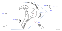 G81015RFMA-FENDER-REAR,LH