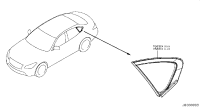 768301MA0A-WINDOW COMPL-OPERATION,RH
