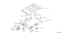739101BG0A-HEADLINING ASSY