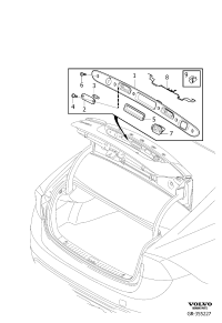 31365045-HDL ASSY-ROOF ASSIST FR,LH
