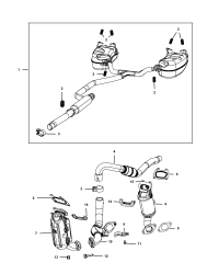 68051880AC-BRACKET CATALYTIC CONVERTER