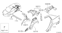 G66302FJAA-PILLAR-REAR,INNER RH