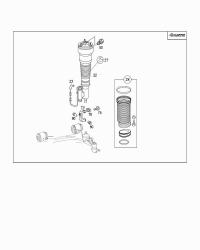 2203202138-AIR SUSPENSION STRUT