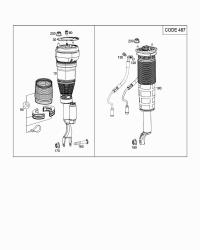 2173201713-AIR SUSPENSION STRUT