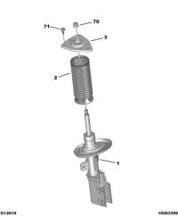 9832535280-ABSORBER SHOCK