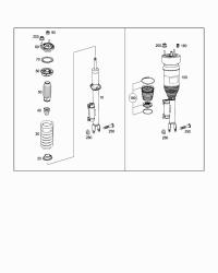 2383203301-SHOCK ABSORBER-W204