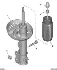 5208Y5-ABSORBER SHOCK