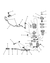 4782016-SEAT AND BEARING SUSPENSION STRUT