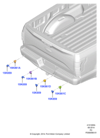 FL3Z15K861AB-BRACKET