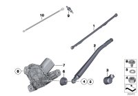 61627138507-WIPER ARM / X5