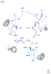 G3GC2078AB-Brake assy-rh