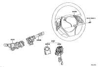 84250F4210-SWITCH ASSY, STEERIN