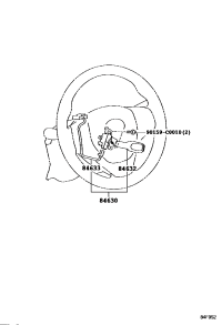 8463002050-SWITCH ASSY, CRUISE CONTROL MAIN