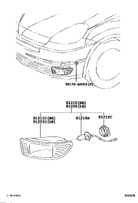 9006981009-BEARING FOG LAMP