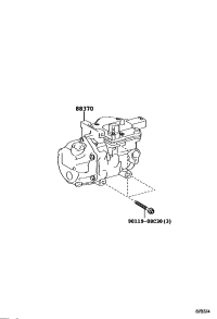 8837047032-COMPRESSOR ASSY