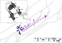 61129352497-Wiring harness-dr driver