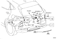 8816278070-SENSOR, BLIND SPOT MONITOR, LH