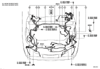 821140E080-WIRE, ENGINE ROOM, NO.4